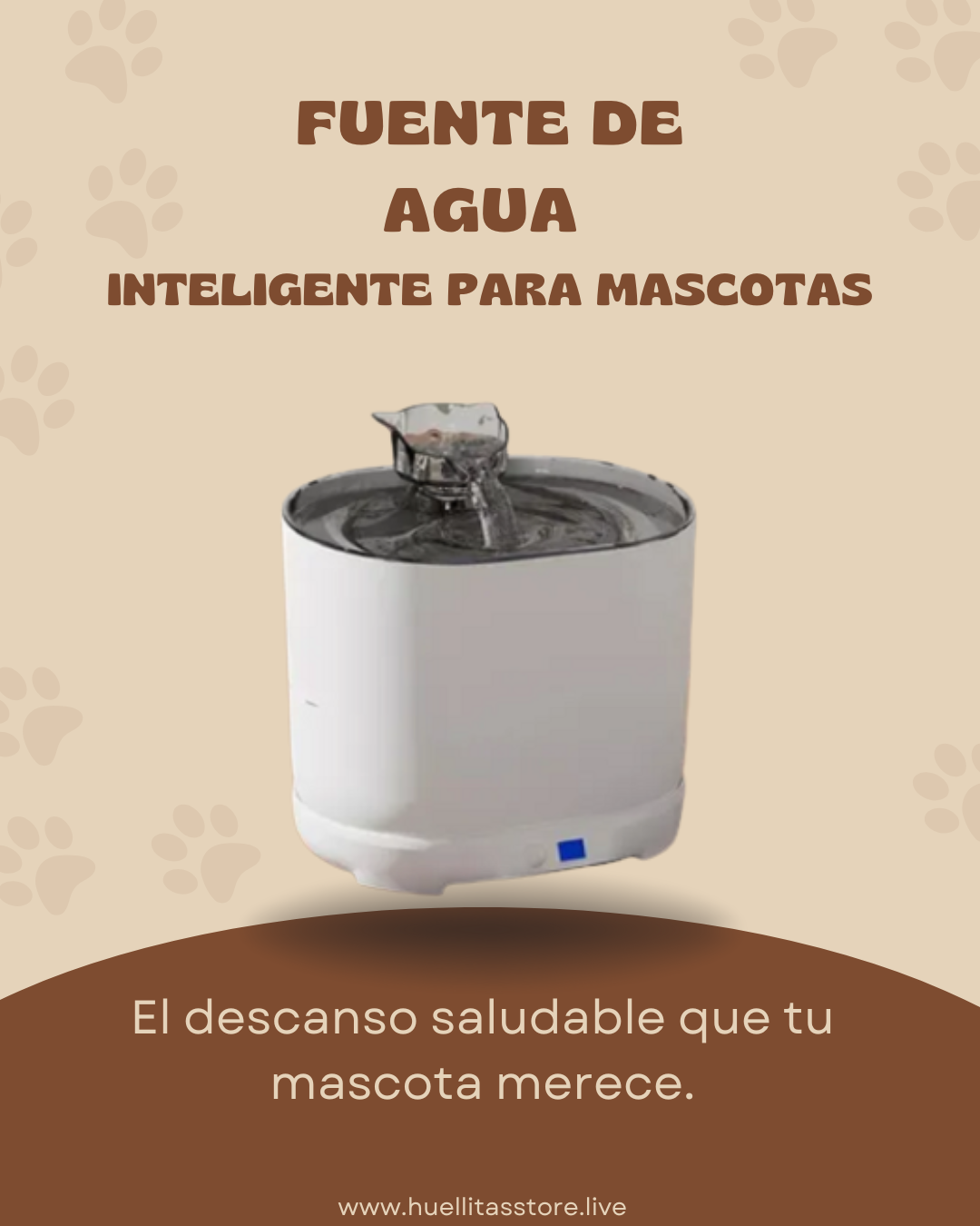 Fuente de Agua Inteligente para Mascotas