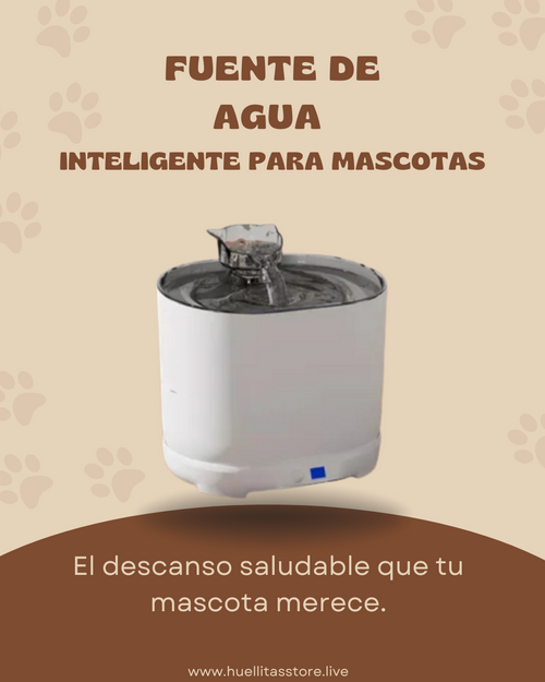 Fuente de Agua Inteligente para Mascotas