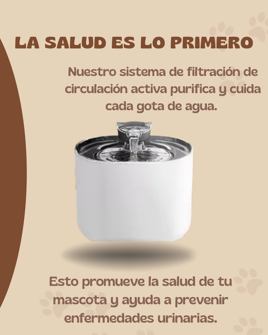 Fuente de Agua Inteligente para Mascotas